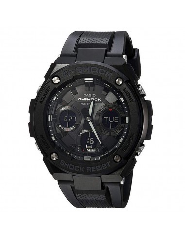 Casio Men's 'G SHOCK' Quartz Stainless Steel and Resin Black Casual Watch GSTS100G-1B en ligne