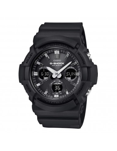 Casio Men's Analog-Digital Watch - G-Shock Tough Solar Black Dial | GAS100B-1A 2024