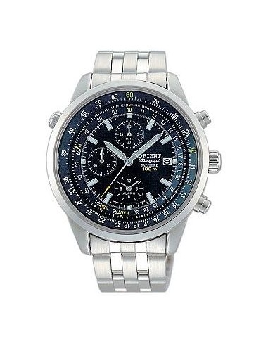 Orient Men's Quartz Chronograph Watch CTD09003D store