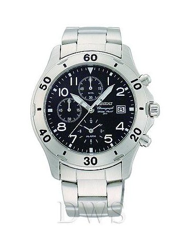 Orient Men's Quartz Chronograph Watch CTD0A001B Véritable concentré