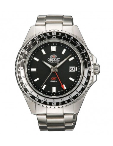 Orient FFE06001B Men's Excursionist Black Dial Stainless Steel Automatic Watch soldes