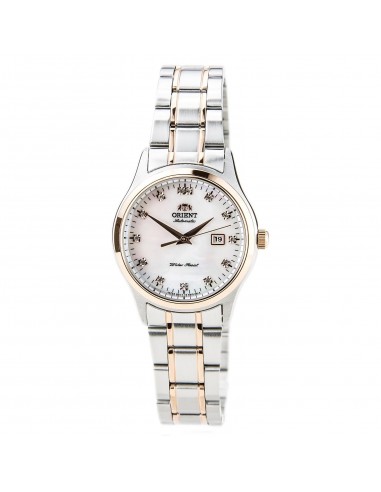 Orient NR1Q001W Women's Charlene Two Tone White Dial Automatic Crystal Watch hantent personnes