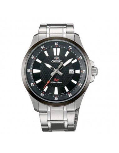 Orient UNE1001B Men's SP Black Dial Stainless Steel Bracelet Watch d'Europe débarque