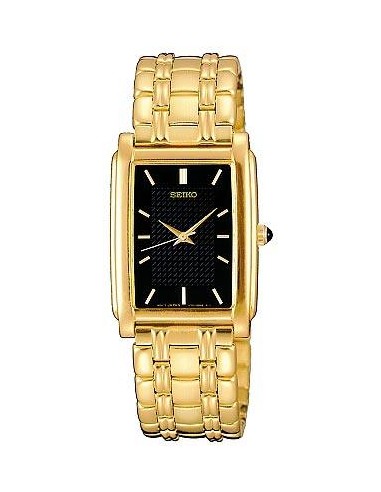 Seiko Men's Gold Plated Quartz Watch SFWL86 Comparez plus de prix