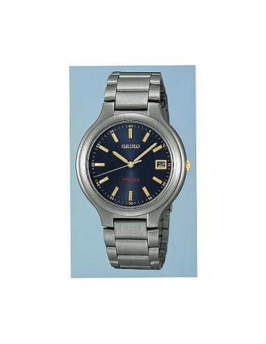 Seiko Men's Mid-Size Quartz Titanium Watch SGD301 de votre