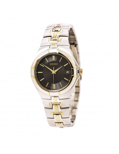 Seiko SGEC68 Men's Two Tone Yellow Gold Dial Steel Bracelet Watch ouvre sa boutique