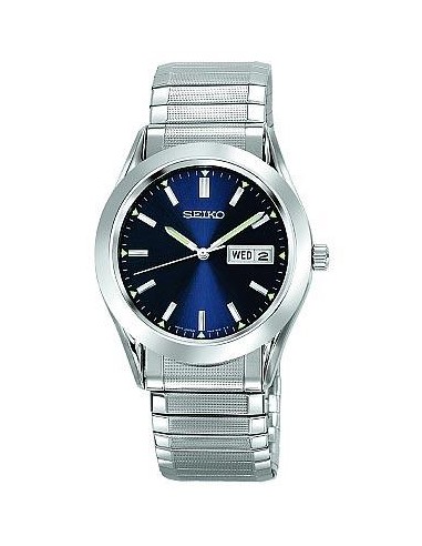 Seiko Men's Day Date Flex Band Watch SGF799 france