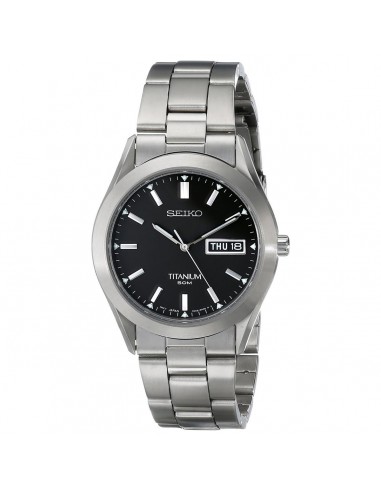 Seiko SGG707 Men's Grey Dial Titanium Bracelet Watch suggérées chez