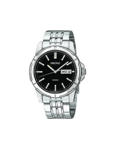 Seiko Men's Day Date Quartz Watch SGG783 Par le système avancé 