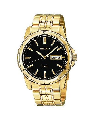 Seiko Men's Day Date Quartz Watch SGG788 basket pas cher