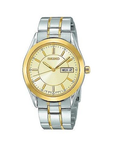 Seiko Men's Day Date Quartz Dress Watch SGGA02 en stock