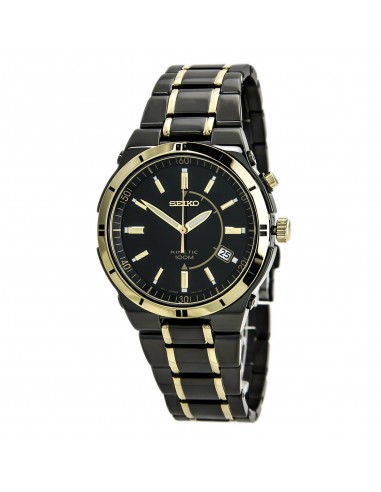 Seiko Titanium Carbon Nitride Plated Kinetic Watch SKA366 Toutes les collections ici