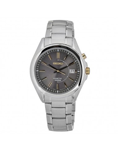 Seiko SKA527 Men's Kinetic Dark Grey Dial Stainless Steel Date Watch votre restaurant rapide dans 