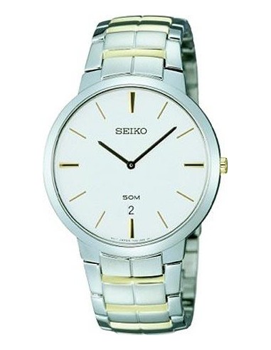 Seiko SKP317 Men's Two Tone Dress Watch 2024