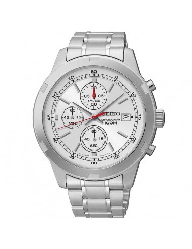 Seiko SKS417 Men's Silver Dial Stainless Steel Bracelet Chronograph Watch les ligaments