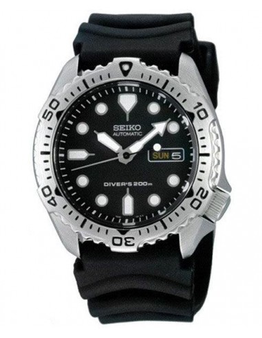 Seiko SKX171 Men's Automatic Black Dial Rubber Strap Dive Watch Découvrez la collection