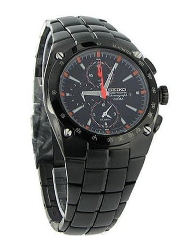 Seiko SNA595P1 Men's Sportura Alarm Chronograph Watch france