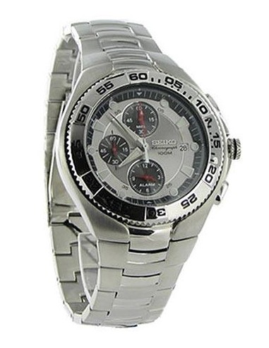 Seiko SNA625P1 Men's Alarm Chronograph Watch Comparez plus de prix