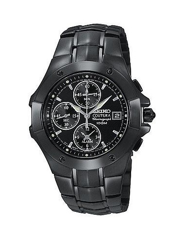 Seiko Men's Coutura Alarm Chronograph Watch SNAC41 Fin de série