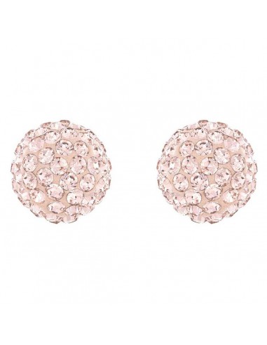 Swarovski Women's Blow Rose Gold Plated Bubble Shaped Crystal Pierced Earrings, 3/8" Diameter | 5117726 de l' environnement