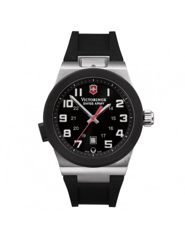 Swiss Army 241131 Men's Night Vision II Black Dial Black Rubber Strap Watch Dans la société mordern