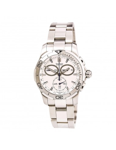 Swiss Army 241303 Men's Alliance Sport Chrono White Dial Stainless Steel Bracelet Watch Faites des économies