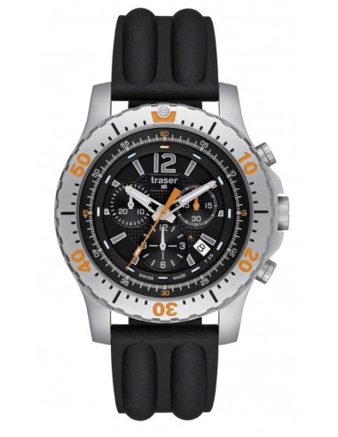 Traser P6602.853.0S.01 Extreme Sport Black Rubber Strap Chronograph suggérées chez