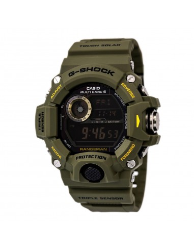 Casio Men's Digital Watch - G-Shock Rangeman Tough Solar Alarm Resin Strap | GW9400-3 destockage