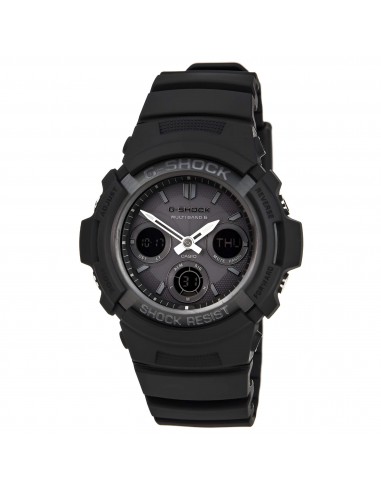 Casio Men's Ana-Digital Atomic Quartz G-Shock Black Dial Black Resin Watch | AWGM100B-1A Comparez plus de prix