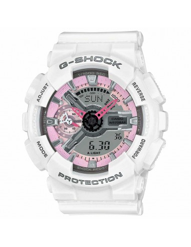 Casio Women's Alarm Watch - G-Shock S Series Dive Ana-Digi Grey Dial | GMAS110MP-7A pas cheres