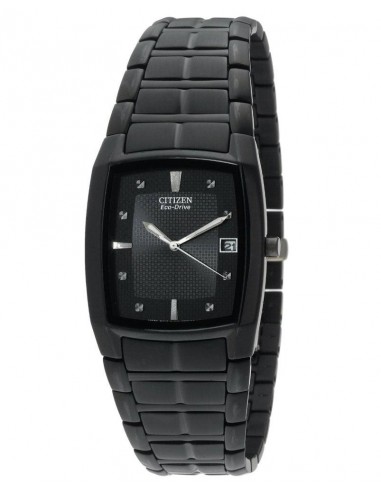 Citizen BM6555-54E Men's Black Ion Plated Eco-Drive Watch de technologie