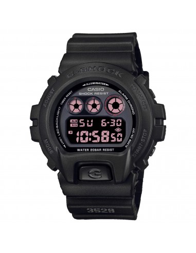 Casio Men's Alarm Watch - G-Shock Classic Dive Digital Black Dial | DW6900MS-1 50% de réduction en Octobre 2024