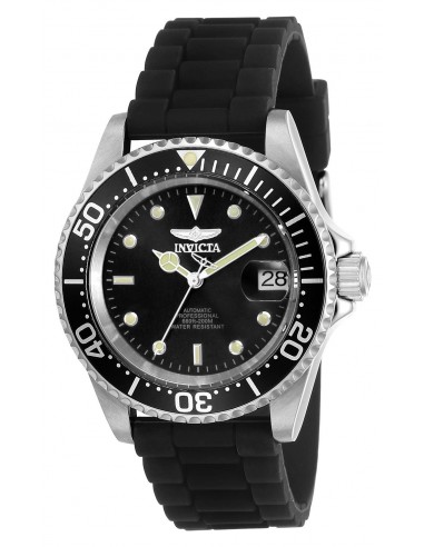 Invicta Men's Automatic Watch - Pro Diver Black Dial Black Silicone Strap | 23678 l'évolution des habitudes 