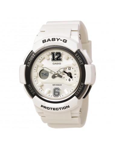 Casio Women's Alarm Watch - Baby-G Sports Ana-Digi White Dial Resin Band | BGA210-7B1 votre restaurant rapide dans 