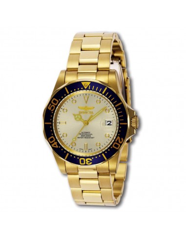 Invicta Men's Automatic Yellow Gold Steel Watch - Pro Diver Champagne Dial | 9743 outlet