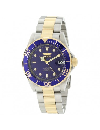 Invicta Men's Automatic Two Tone Bracelet Watch - Pro Diver Blue Dial Date | 8928 outlet