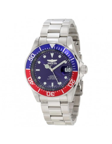 Invicta Men's Automatic Stainless Steel Watch - Pro Diver Blue Dial Date | 5053 Fin de série