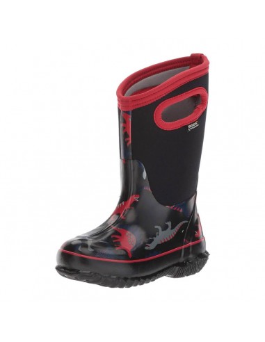 Bogs Kid's Insulated Boots - Classic Black Multi Dino | 72151-009 les ctes