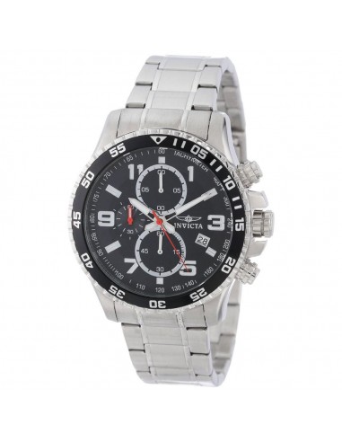 Invicta 14875 Men's Steel Bracelet Quartz Specialty Chrono Black Dial Date Watch En savoir plus