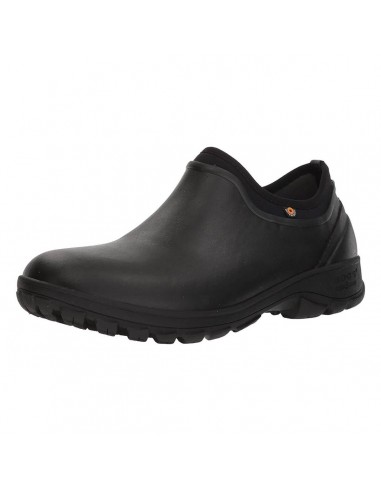 Bogs Men's Waterproof Slip On - Sauvie Black | 72207-001 chez Cornerstreet bien 