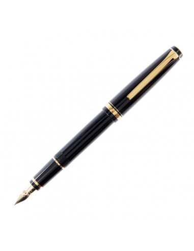 Pilot Fountain Pen - Falcon, Black with Gold Accents chez Cornerstreet bien 