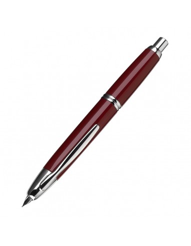 Pilot Fountain Pen - Vanishing Point Retractable Nib, Red/Rhodium livraison et retour toujours gratuits