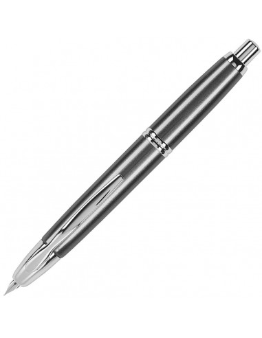 Pilot Fountain Pen - Vanishing Point Retractable Nib, Gun Metal/Rhodium commande en ligne