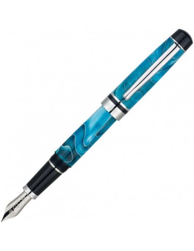 Monteverde Fountain Pen - Prima Turquoise Swirl de France