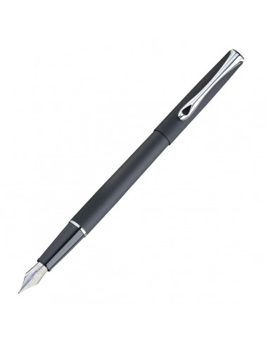 Diplomat Traveller Fountain Pen - Lapis Black de l' environnement