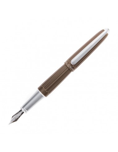 Diplomat Aero Fountain Pen - Metallic Brown Aluminum store