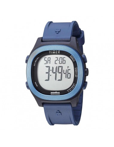 Timex Digital Watch - Men's Ironman Transit Blue Strap | TW5M19200JV français