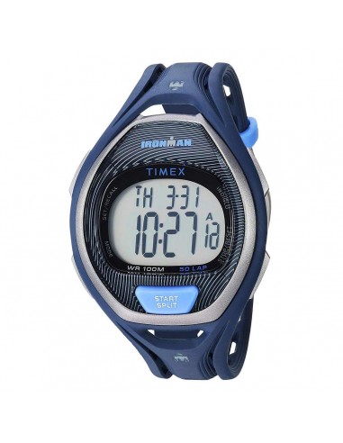 Timex Chronograph Watch - Unisex Ironman Sleek 50 Blue Strap | TW5M17600JV Toutes les collections ici