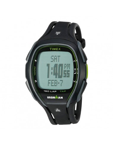 Timex Chronograph Watch - Unisex Ironman Sleek 150 Black Strap | TW5K96400JV acheter