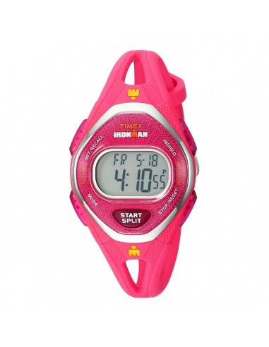 Timex Chronograph Watch - Women's Ironman Sleek 50 Pink Strap | TW5M10700JV une grave pollution 